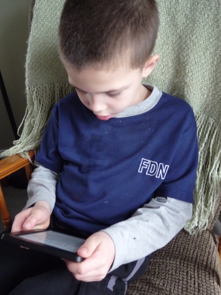 Encourage a Reluctant Reader with Kindle and the Free Time app!