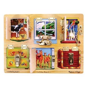 Melissa and Doug Latches Board