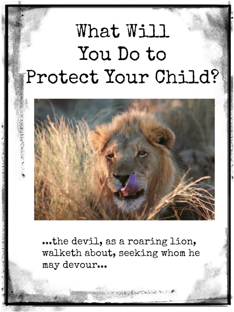 Protecting Your child from the Devil