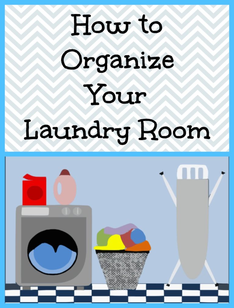 How to Organize Your Laundry Room