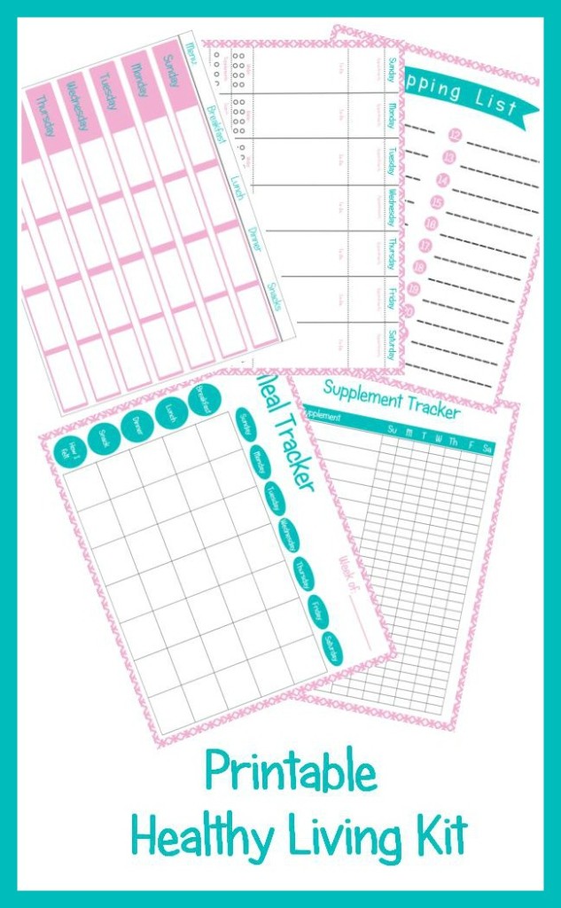 Healthy Living Printable Pack