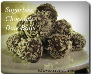 Healthy Chocolate Date Balls