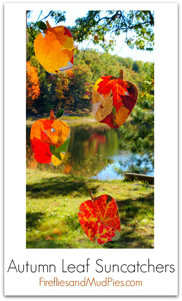 Fall Leaf Suncatchers