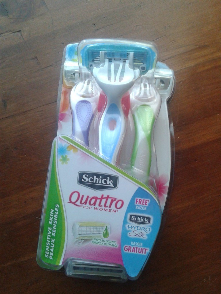 Schick Quattro disposable razors