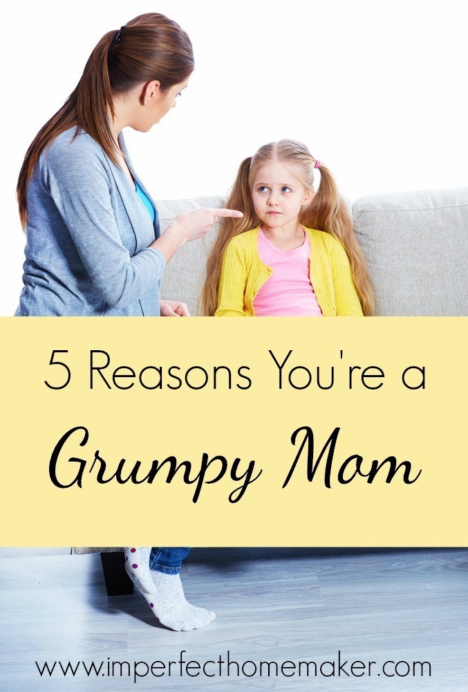 5 Reasons You're a Grumpy Mom (And what to do about them!) from @mbream