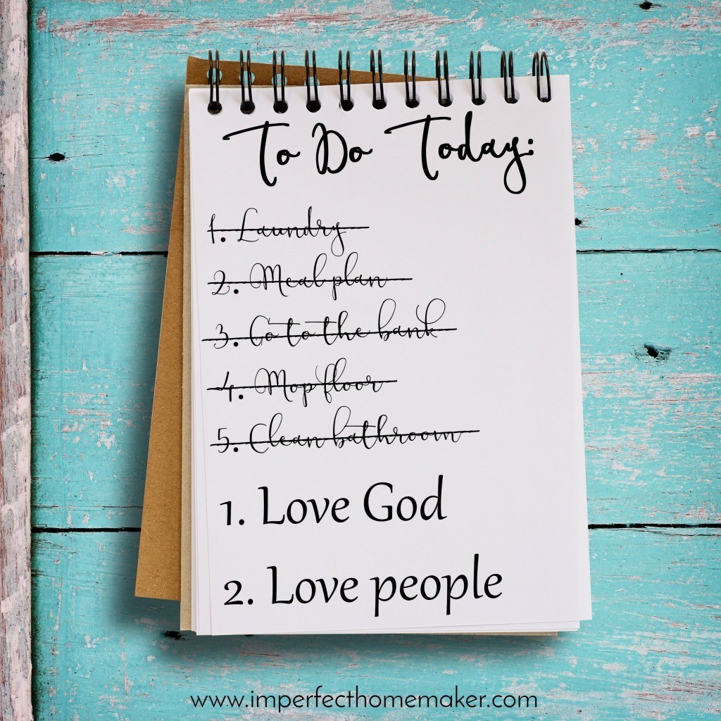 The most important to-do list for Christian moms