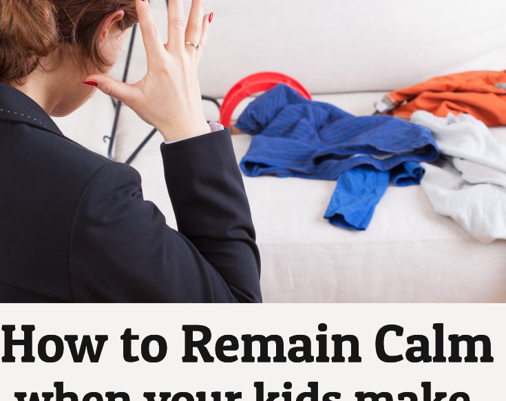How to Reamin Calm When Your Kids Make You Upset | Christian Parenting