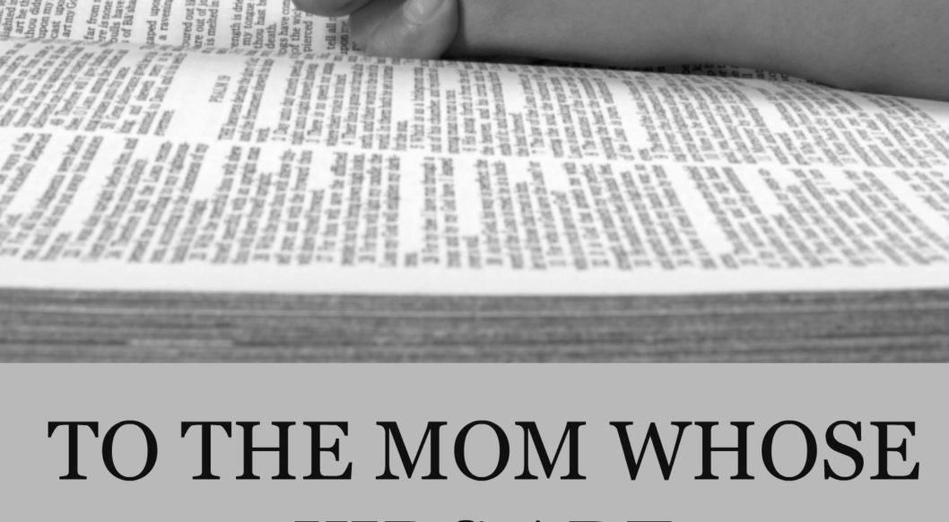 When your kids won't sit still in church | encouragement for Christian moms